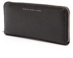 Marc by Marc Jacobs Sophisticato Colorblocked Slim Zip Wallet