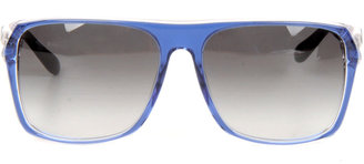 Marc by Marc Jacobs Square Plastic Striped Arm Glasses