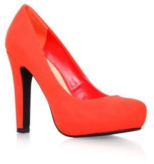 Miss KG Red 'Annie' high heel court shoes