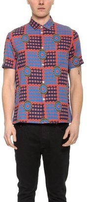 Marc by Marc Jacobs Patchwork Flower Shirt