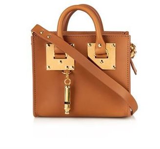 Sophie Hulme Structured buckle leather cross-body bag