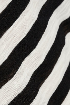 Proenza Schouler Striped slub cotton top