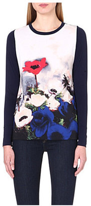 Paul Smith Abstract print jersey top