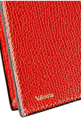 Valextra Textured-leather cardholder