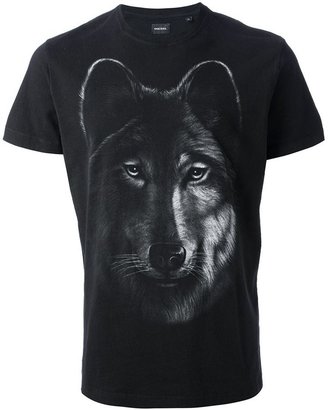 Diesel wolf print t-shirt