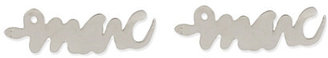 Marc by Marc Jacobs Script snake stud earrings