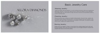 Allora Diamonds Platinaire Sapphire & White Diamond Accented White Diamond Solitaire Ring - 0.62 ctw
