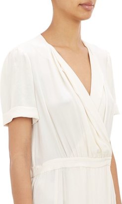 Etoile Isabel Marant Women's Flore Long Wrap Dress-White