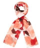 Dorothy Perkins Womens Coral floral print scarf- Coral