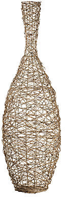 John Lewis 7733 John Lewis Rattan Vase, H108cm