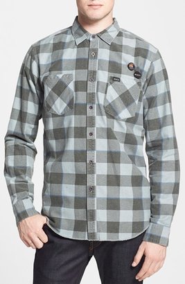RVCA 'Fletcher' Check Flannel Shirt