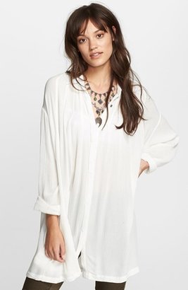 Free People 'Snap Out Of It' Button Front Shirt