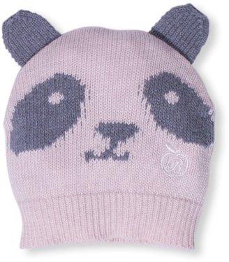Bonnie Baby Baby girls knitted intarsia hat