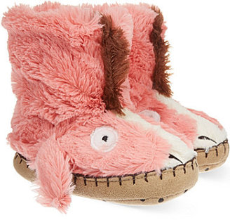 Hatley Pink slippers S-L