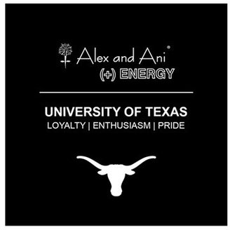 Alex and Ani 'Collegiate - University of Texas' Expandable Charm Bangle