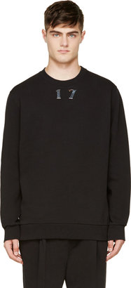 Givenchy Black '17' Sweatshirt