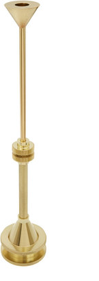 Tom Dixon Tall Brass-Plated Candle Holder