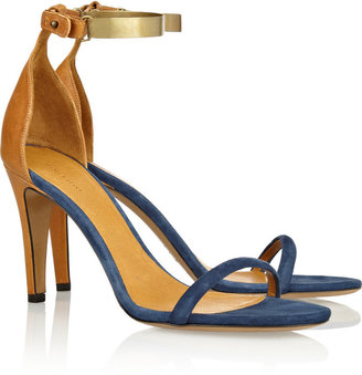 Isabel Marant Adele leather and suede sandals
