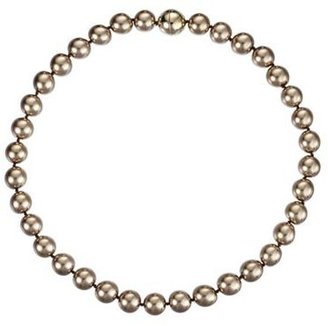 Betty Jackson Designer gold pearl magnetic necklace