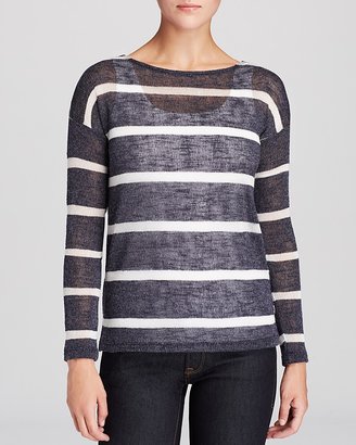 NYDJ Sheer Stripe Sweater