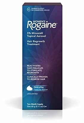 Rogaine Women's 5% Minoxidil Foam for Hair Thinning and Loss