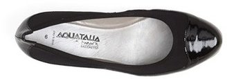 Aquatalia by Marvin K 'Ursala' Weatherproof Patent Leather & Mesh Pump