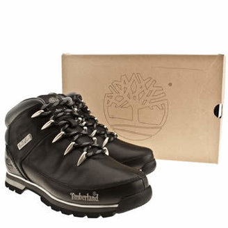 Timberland mens black eurosprint boots