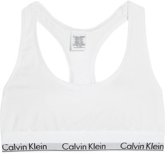 Calvin Klein Underwear Modern stretch cotton-blend soft-cup bra