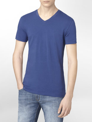 Calvin Klein Body Slim Fit Stretch Cotton V-Neck T-Shirt