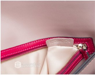 Valentino Pre-Owned Pink Leather Rockstud Clutch