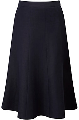 Tencel 16764 Viyella Petite Tencel Skirt, Navy