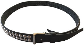 DSQUARED2 Black Leather Belt