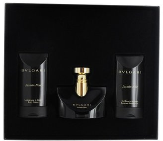 Bvlgari Jasmin Noir; Set-Eau De Parfum Spray 1.7 Oz & Shower Gel 2.5 Oz & Body Lotion 2.5 Oz