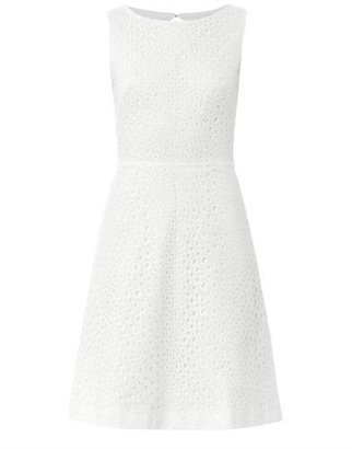 Issa Broderie anglaise dress