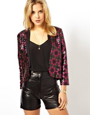 ASOS Jacket with Sequin Stars