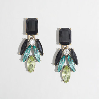 J.Crew Factory Factory peacock feather earrings