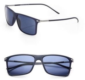 Giorgio Armani 57mm Rectangle Sunglasses