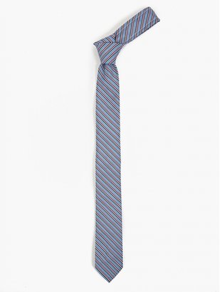 Thom Browne Men's Striped Silk-Blend Grosgrain Tie