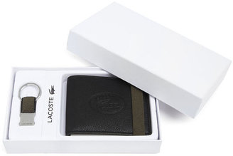 Lacoste Nh1109 Case With Black Wallet And Keyring
