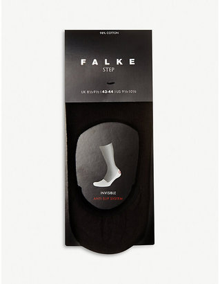 Falke Men's Black Invisible Step Sock, Size: 7.5-8