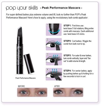 Pop Beauty POP Peak Performance Mascara