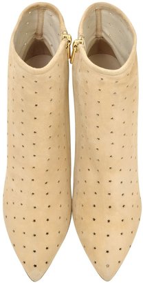 See by Chloe Perforated Star Sued Bootie