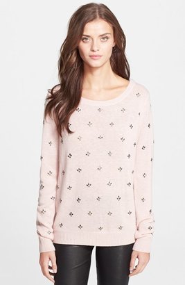 Joie 'Myron' Embellished Wool & Cashmere Sweater