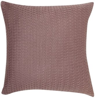 House of Fraser Dickins & Jones D&J diamond knit cushion, purple