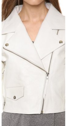Just Female Dagmar Leather Jacket