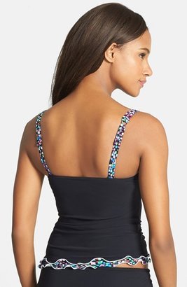 Gottex 'City Lights' Underwire Tankini Top (D-Cup)