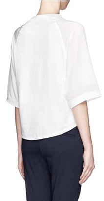 Nobrand Silk sleeve jersey baseball T-shirt
