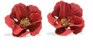 The Limited Enamel Flower Earrings