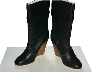 Chloé Wedge Boots