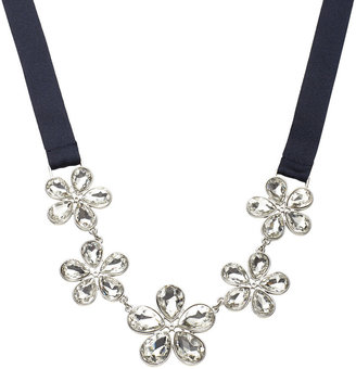 Cath Kidston Clear Daisy Crystal Necklace